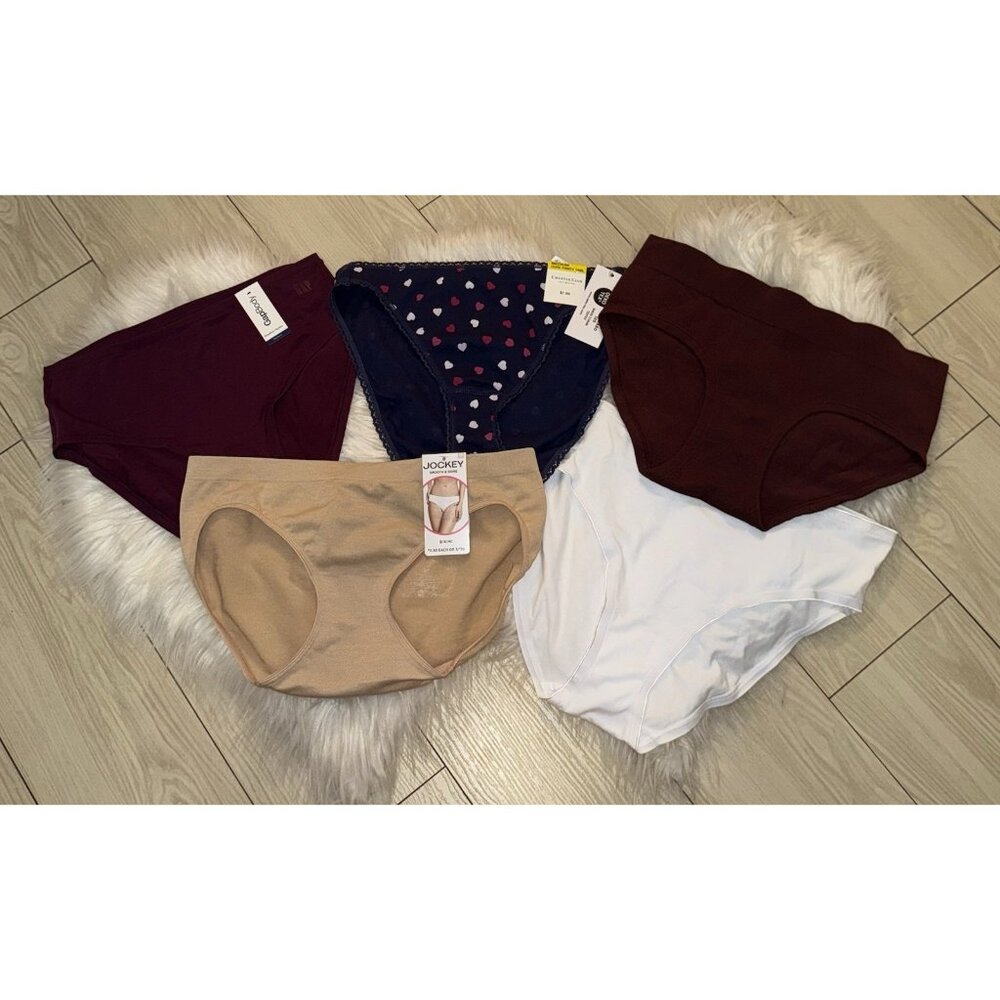 5 Gap Body Charter Club Jockey Aerie Bikini Hipster Panty Set Womens M Medium